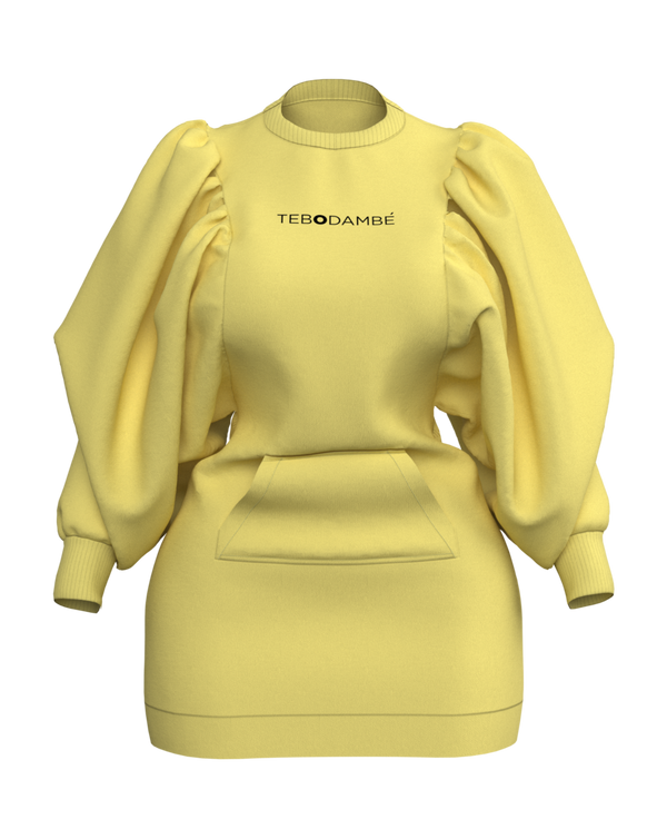 Joy Sweater Dress | Yellow
