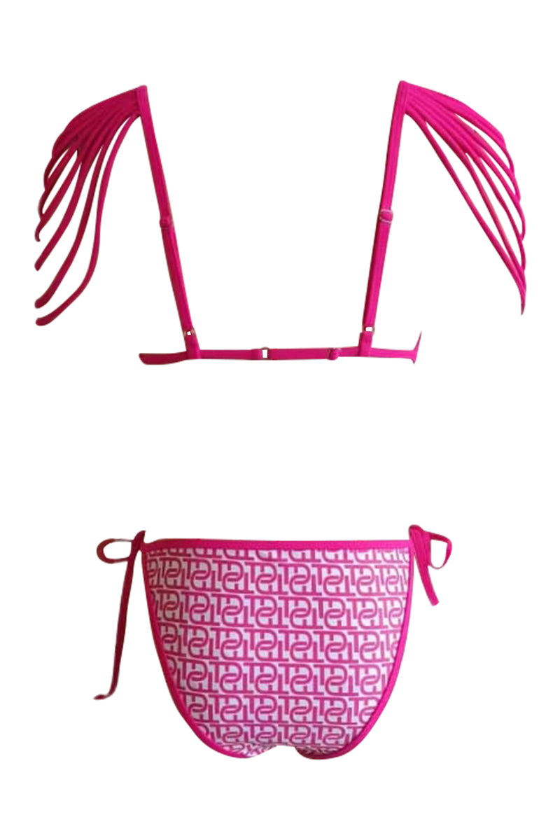 2 Piece Bikini Set | Spaghetti Signature Tebo Dambe TD Monogram Bikini