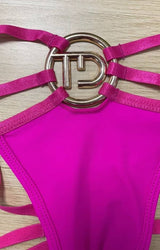 4-Piece Swimsuit | Sultry TD Buckle Tebo Dambe Beachwear